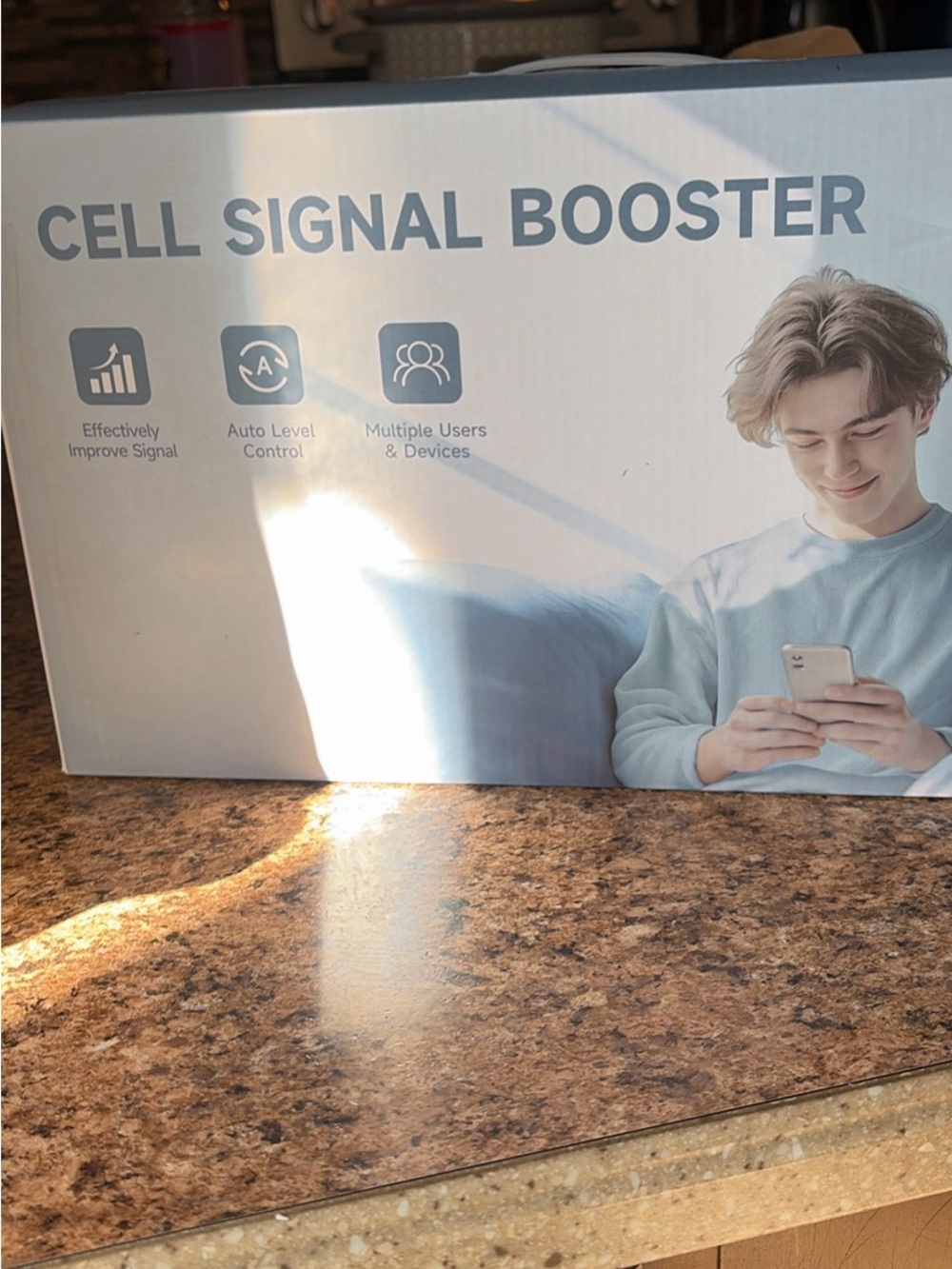 Cell Signal Booster - White